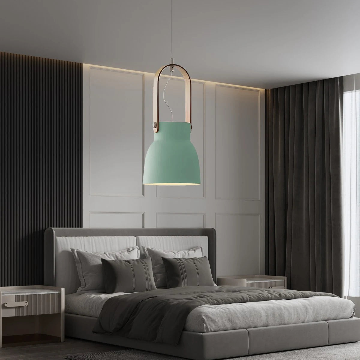 Antizer Nordic Macaron Pendant Light for Dining Room Kitchen