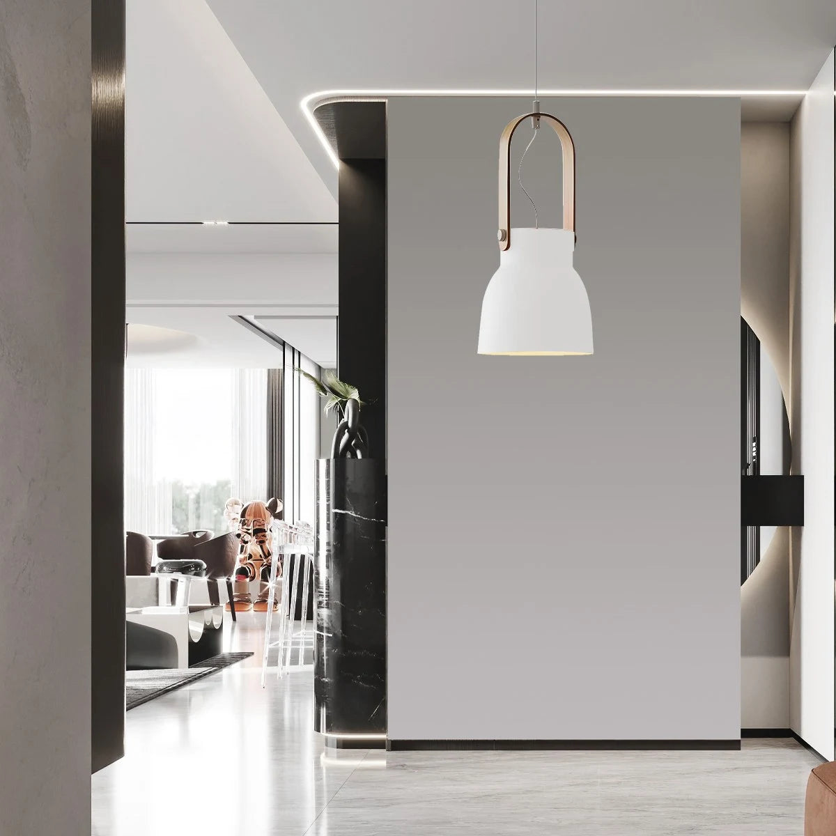 Antizer Nordic Macaron Pendant Light for Dining Room Kitchen