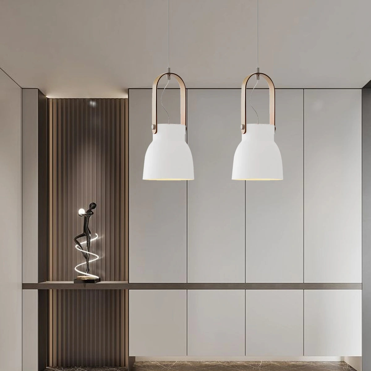 Antizer Nordic Macaron Pendant Light for Dining Room Kitchen