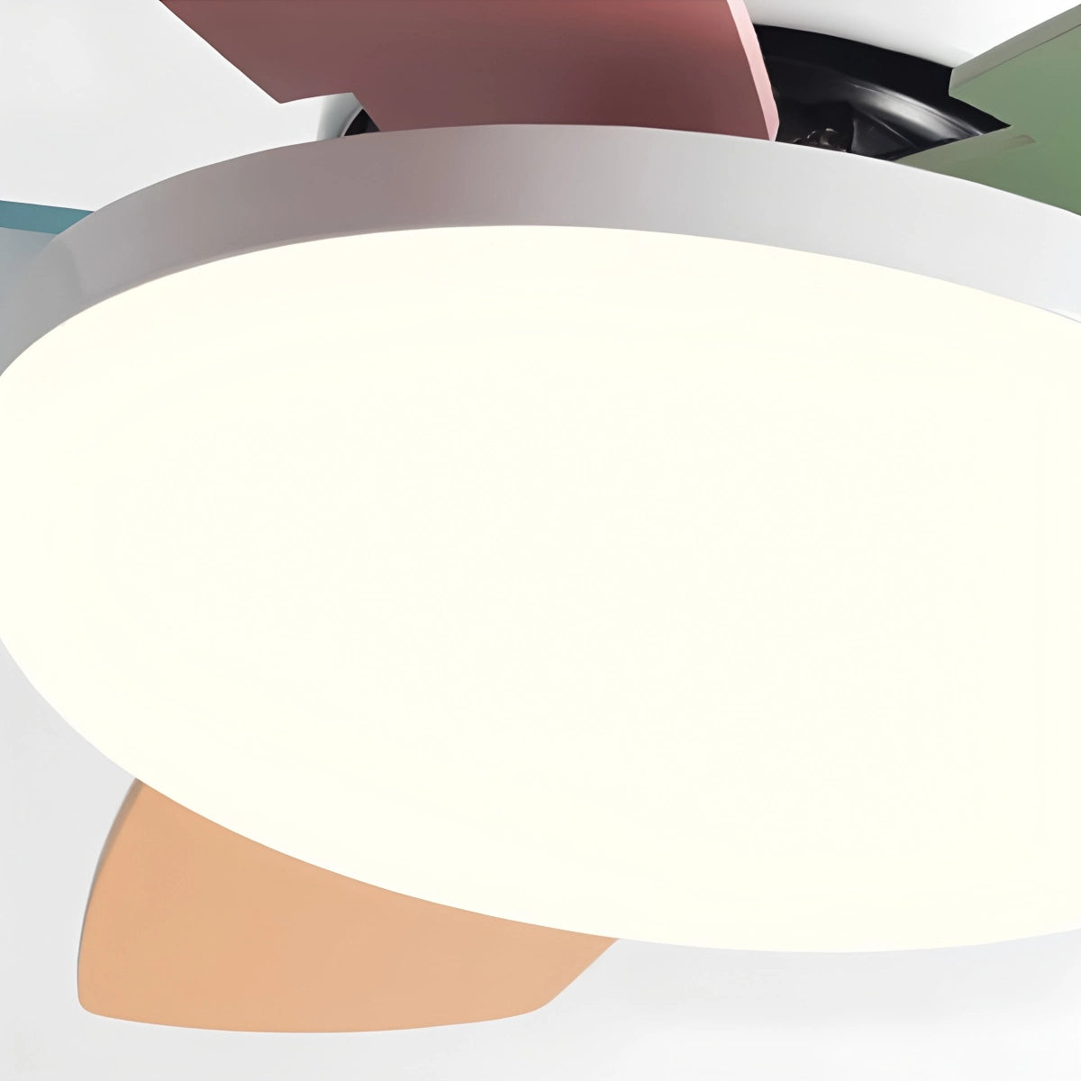 Antizer Nordic Colorful Leaf Ceiling Fan Light