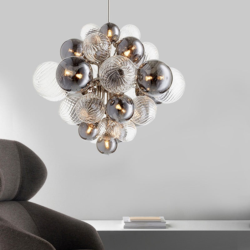 Nordic Glass Bubble Chandelier