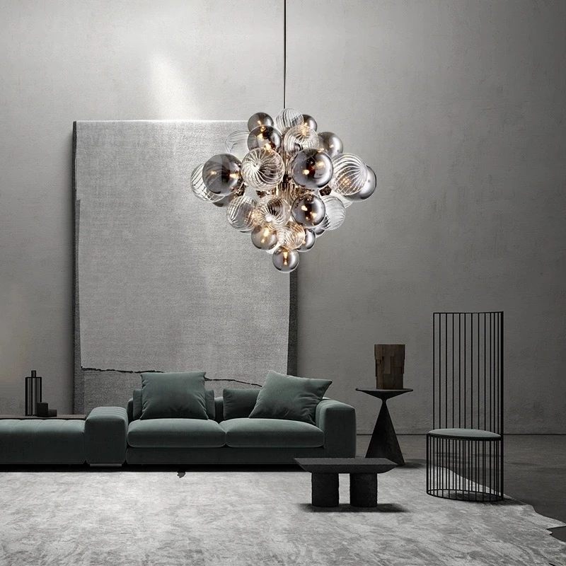 Nordic Glass Bubble Chandelier