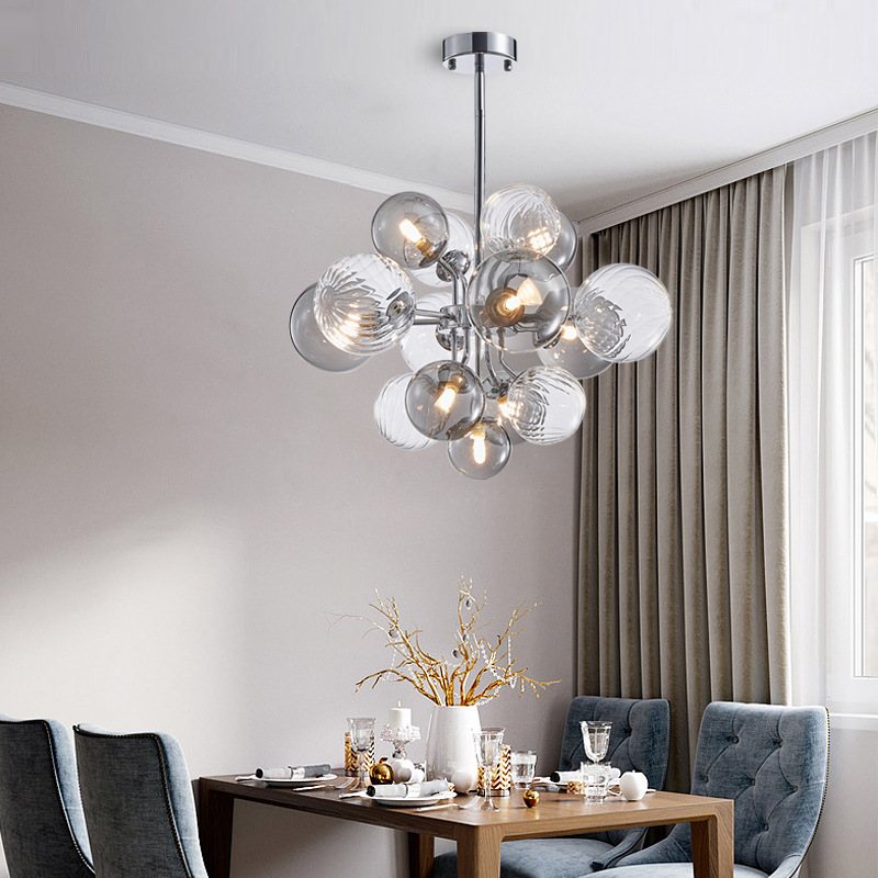 Nordic Glass Bubble Chandelier