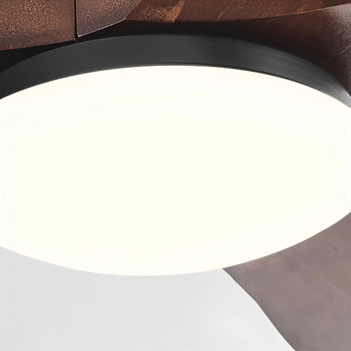 Antizer Nordic Solid Wood Ceiling Fan with Light