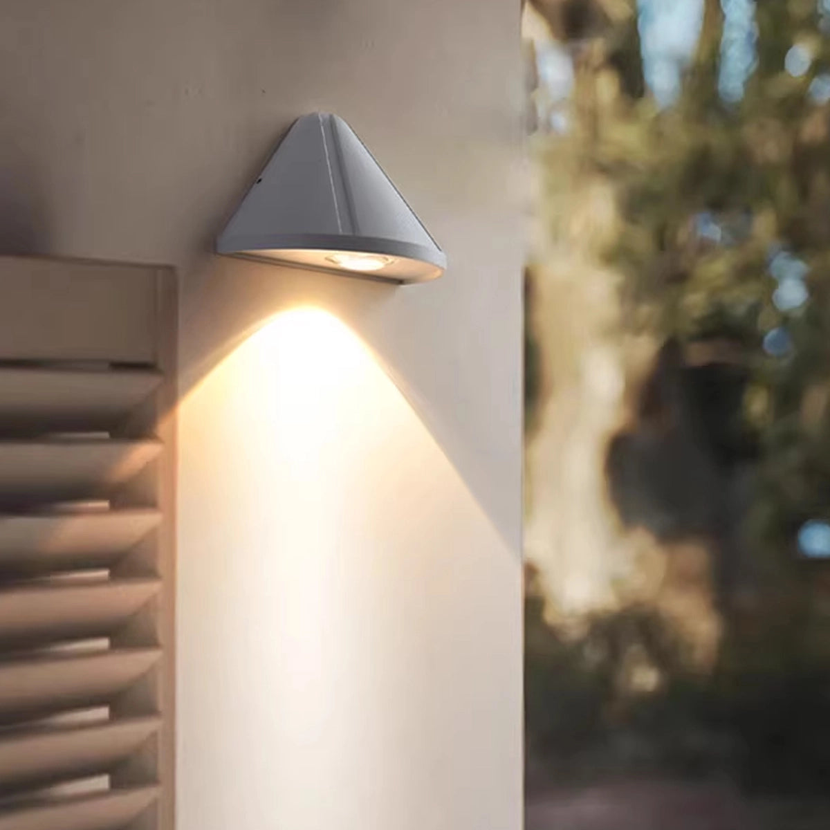 Antizer Outdoor Waterproof Cone Wall Light