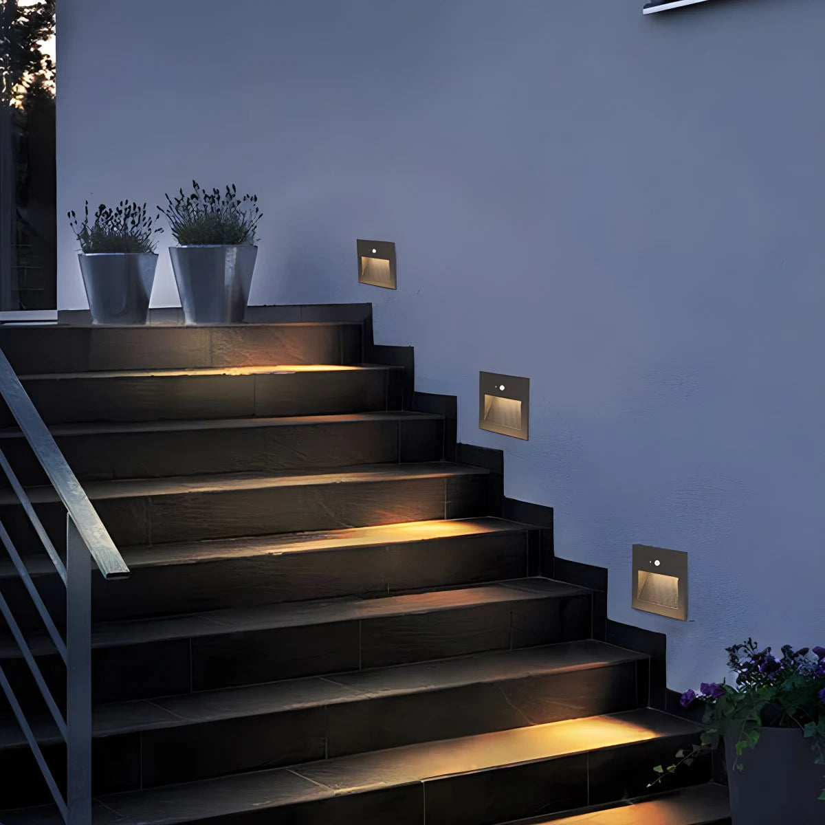 Antizer Outdoor Waterproof Induction Wall Light