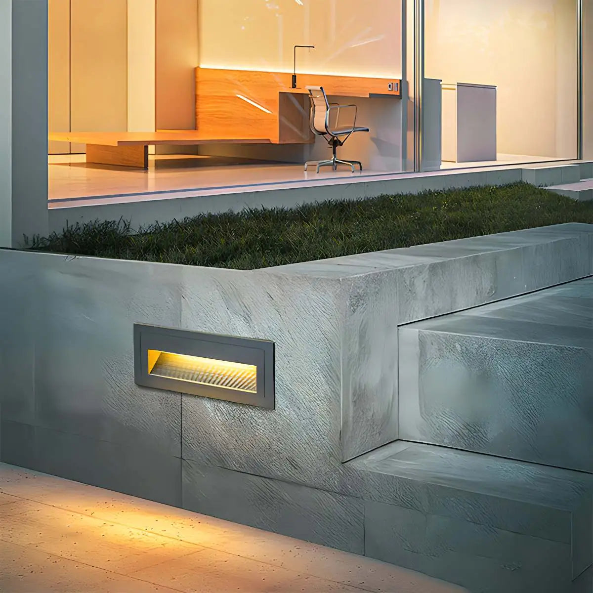 Antizer Outdoor Waterproof Induction Wall Light