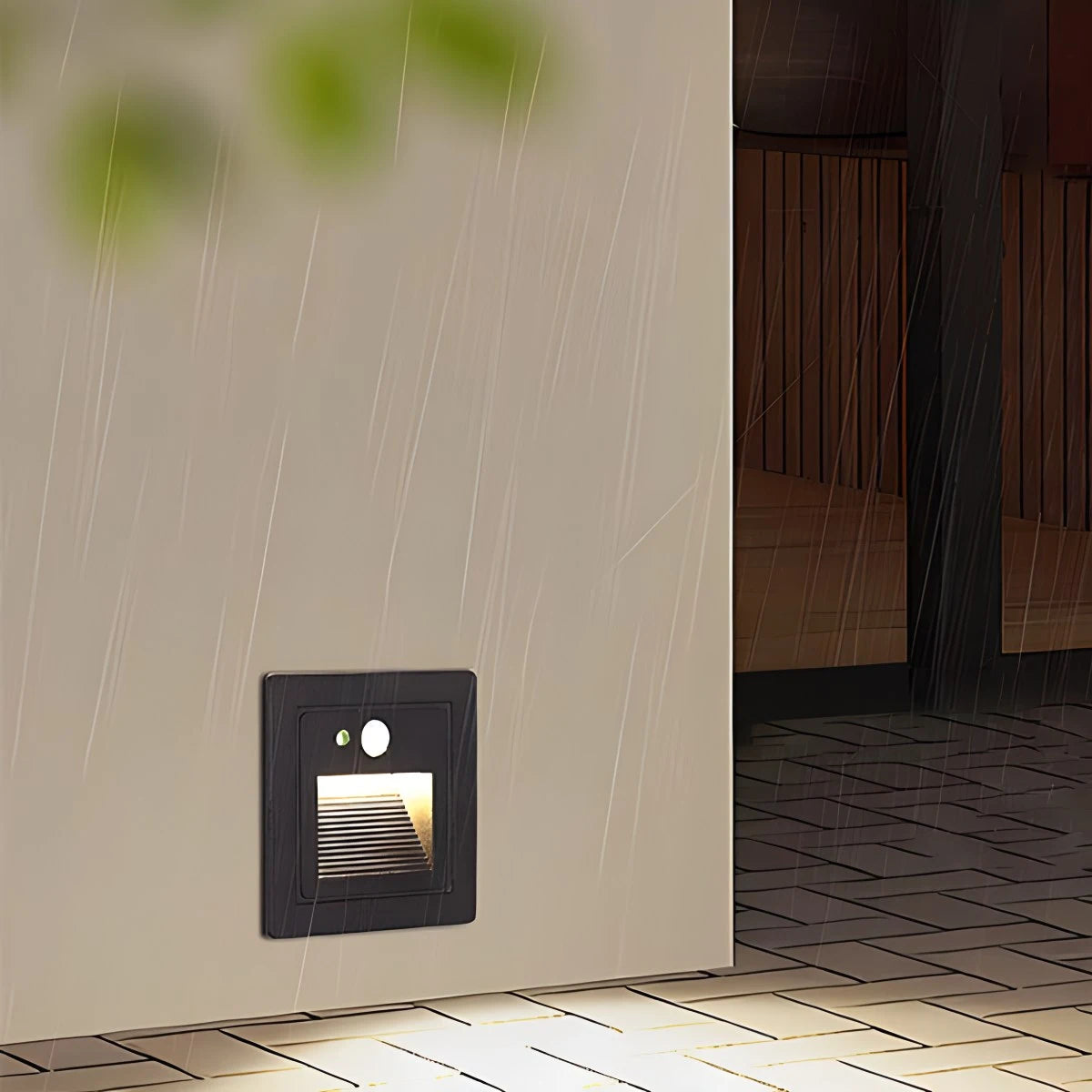 Antizer Outdoor Waterproof Induction Wall Light