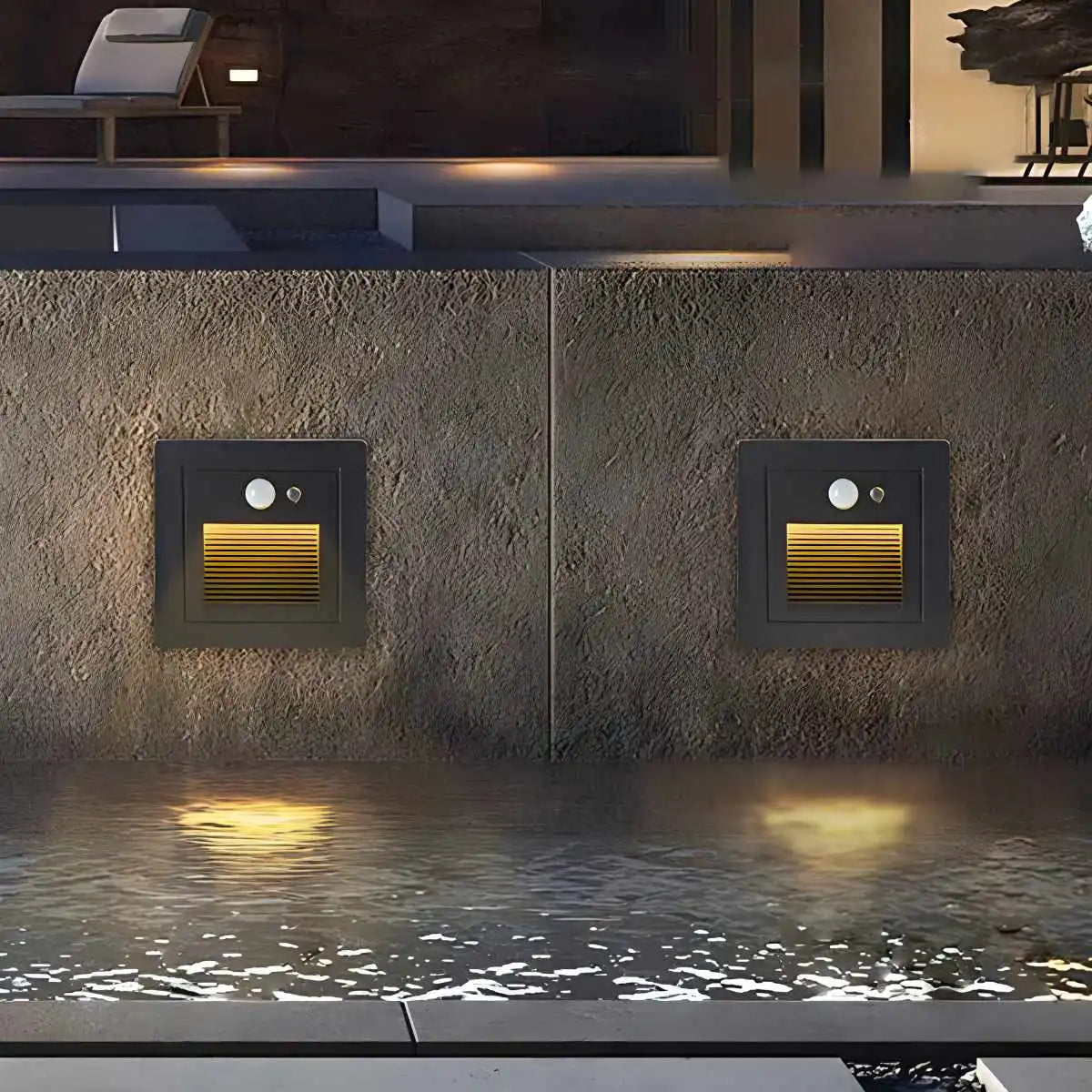 Antizer Outdoor Waterproof Induction Wall Light