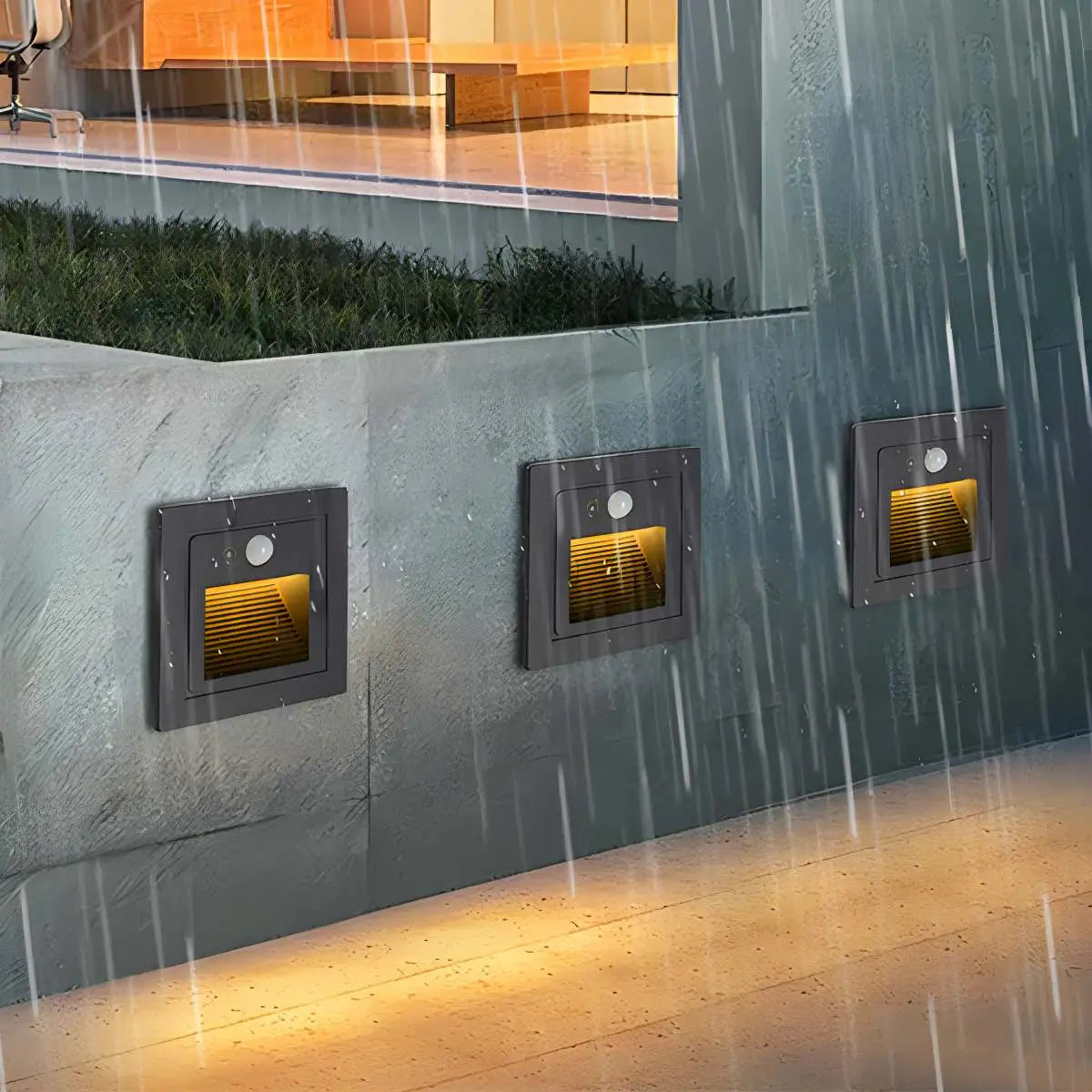 Antizer Outdoor Waterproof Induction Wall Light