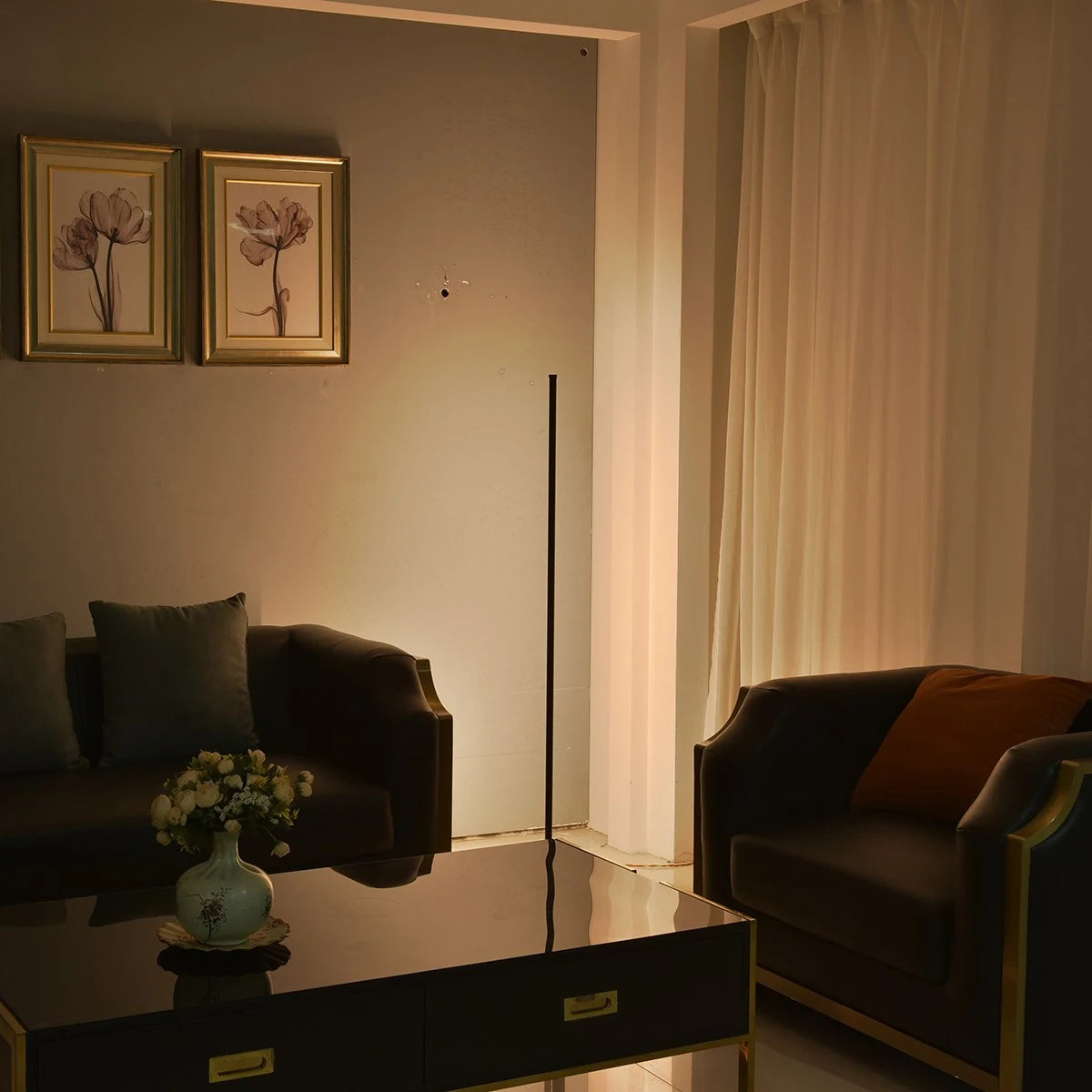 Linear Outdoor Waterproof Floor Lamp