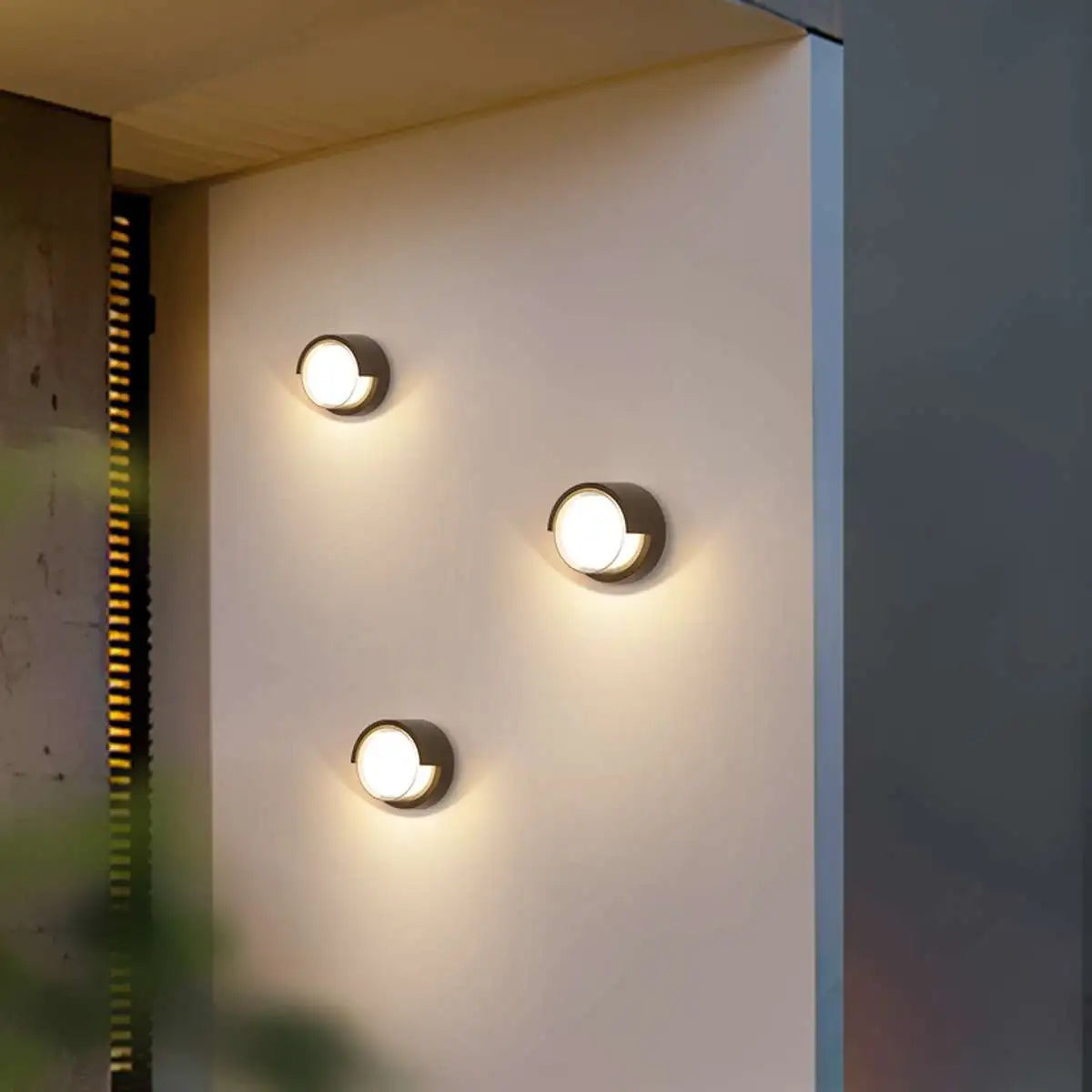 Double-Layer PC Protective Outdoor Wall Light