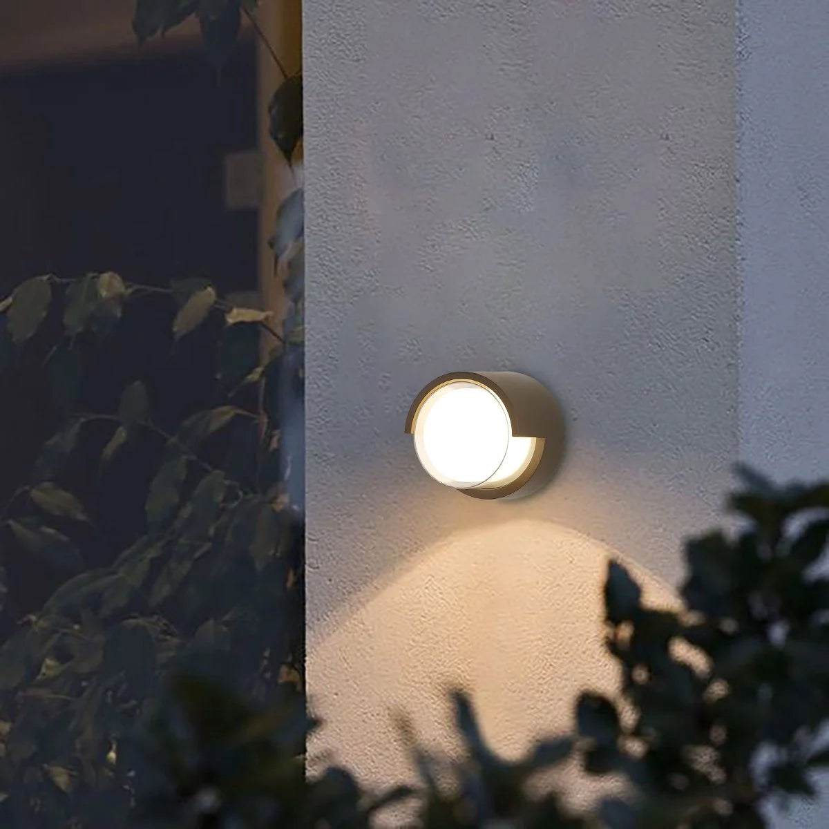 Double-Layer PC Protective Outdoor Wall Light