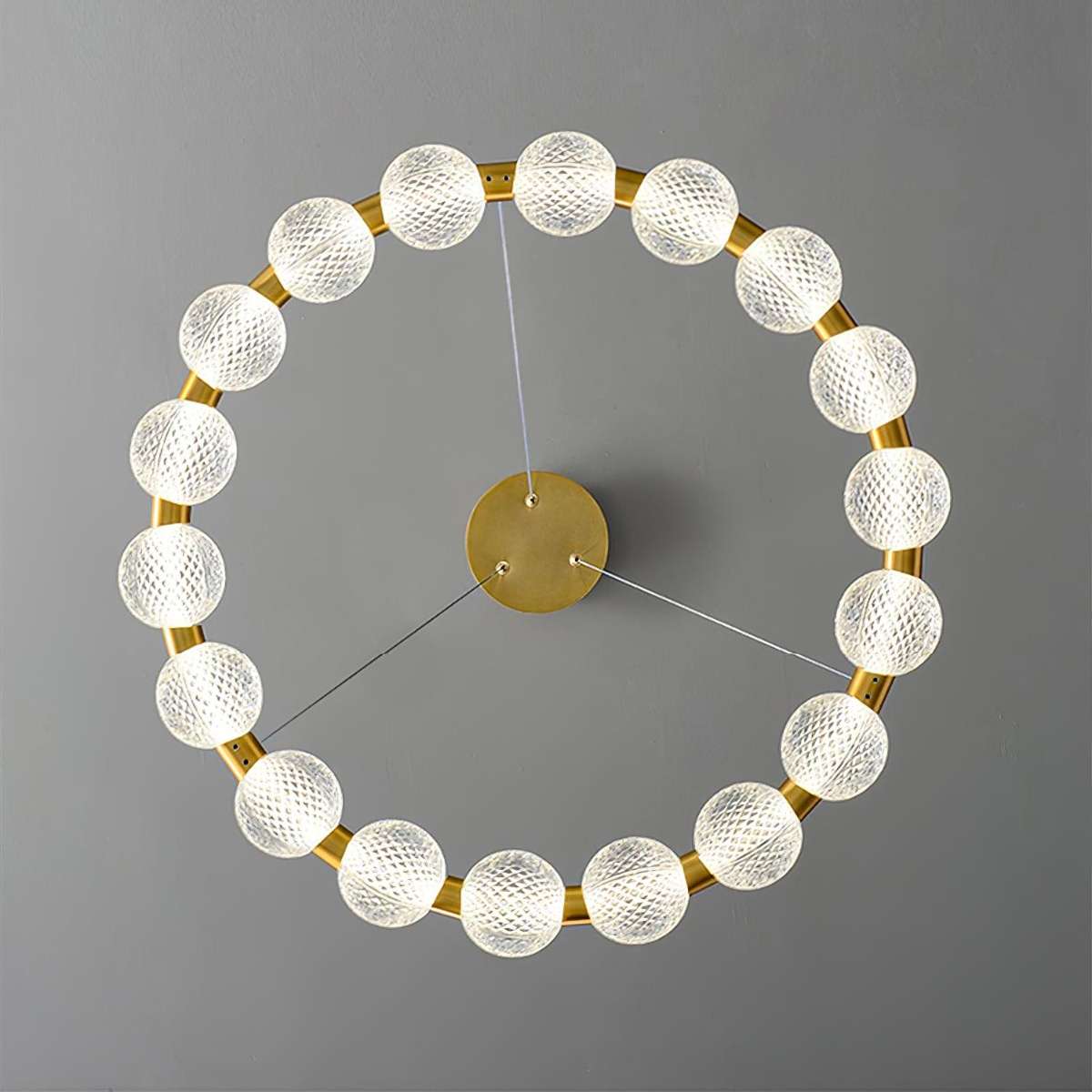 Ring Pearl Chandelier