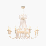 Antizer French Candle Crystal Chandelier