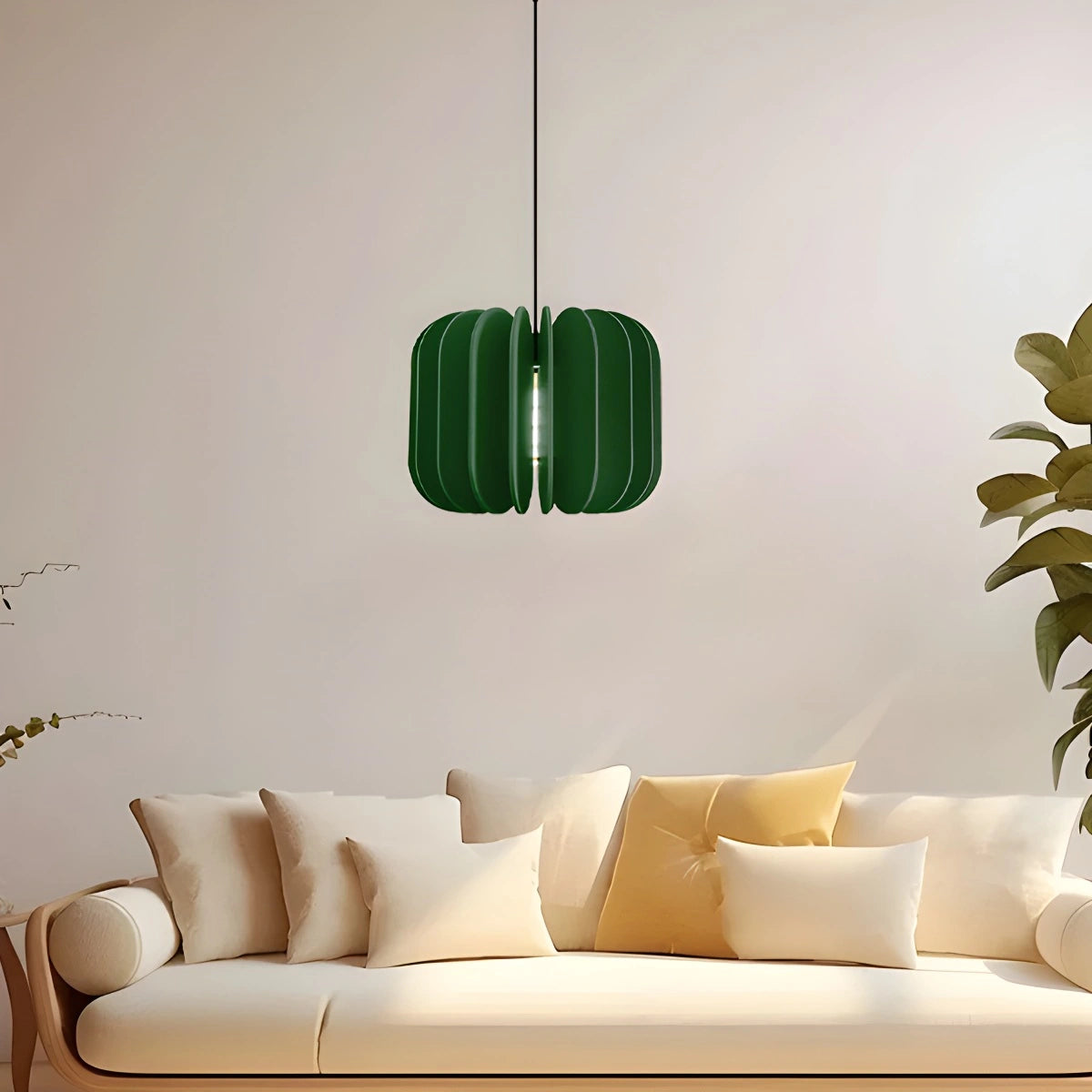 Antizer Pumpkin Slice Acoustic Pendant Light