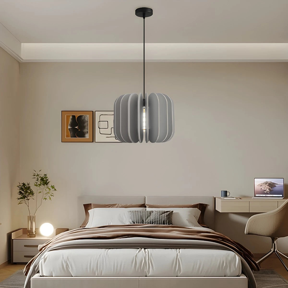 Antizer Pumpkin Slice Acoustic Pendant Light