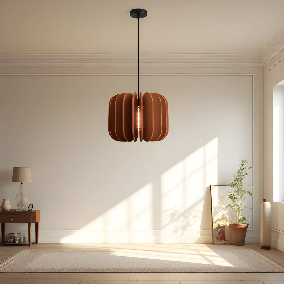 Antizer Pumpkin Slice Acoustic Pendant Light