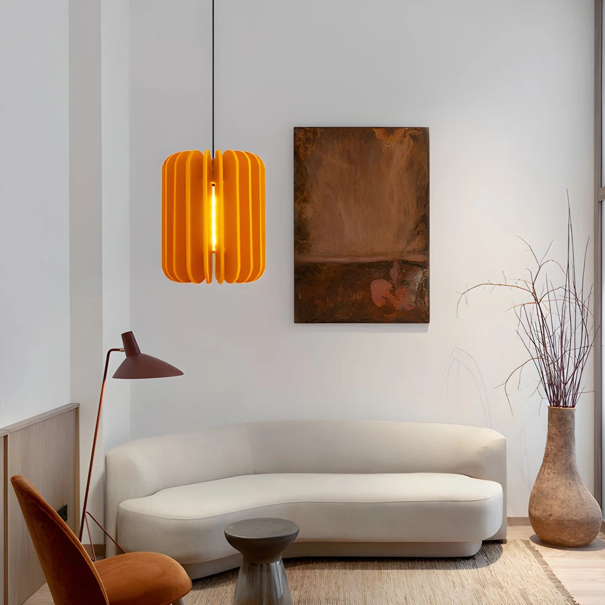 Antizer Pumpkin Slice Acoustic Pendant Light