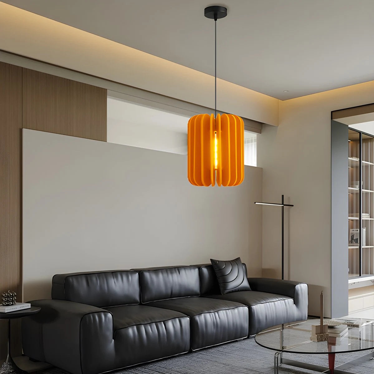 Antizer Pumpkin Slice Acoustic Pendant Light