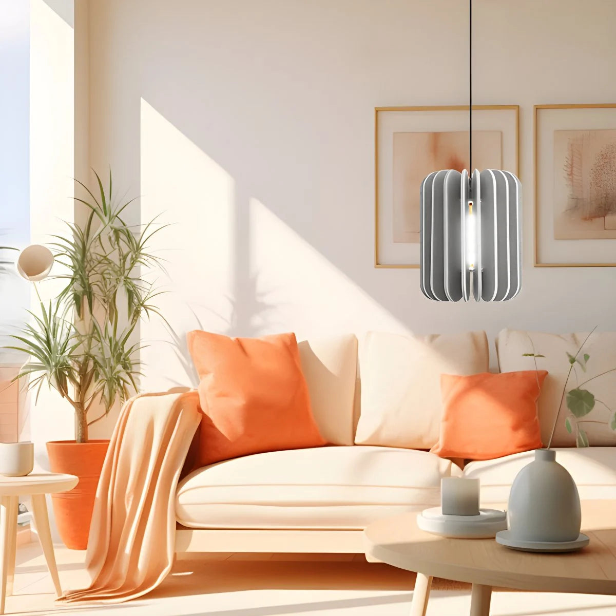 Antizer Pumpkin Slice Acoustic Pendant Light