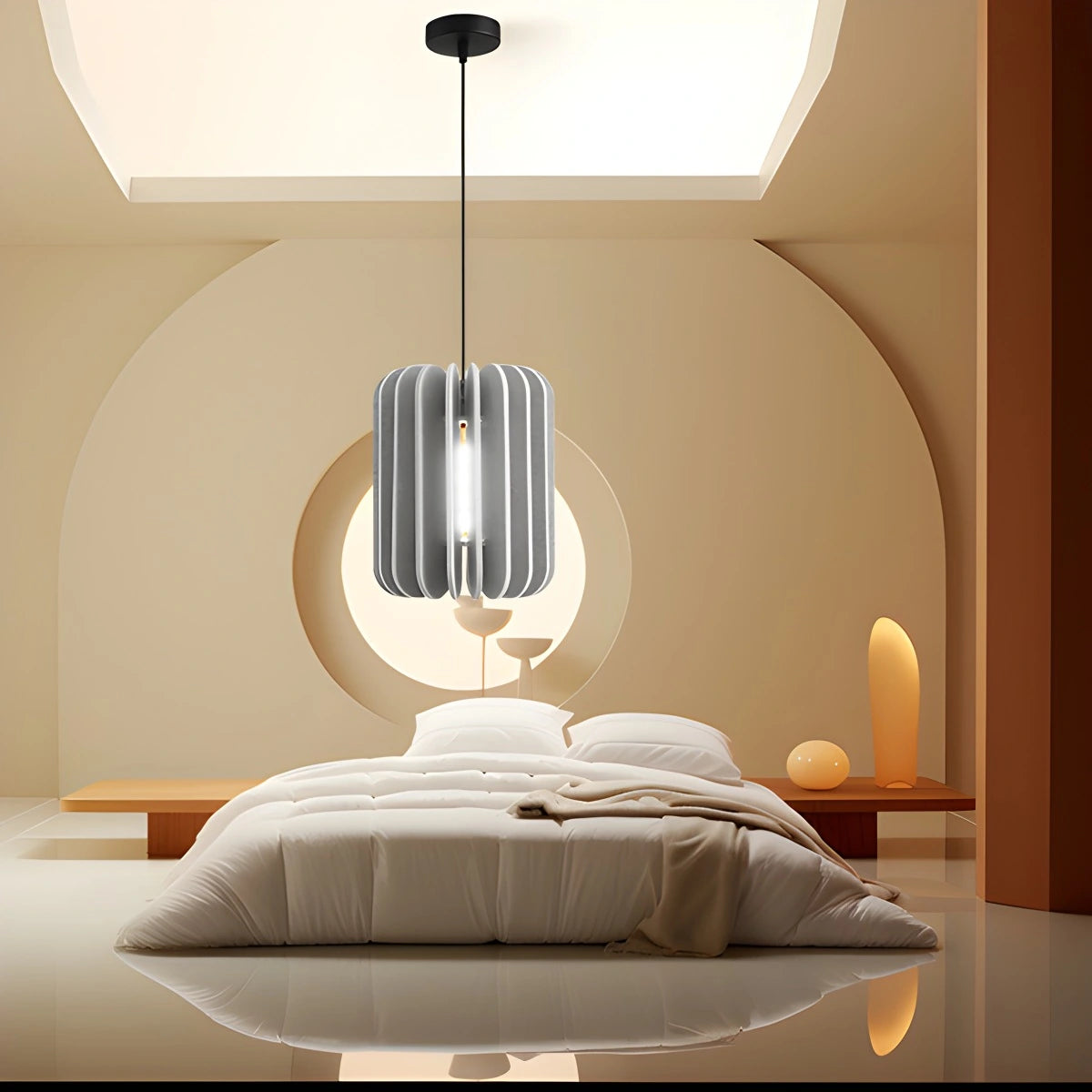 Antizer Pumpkin Slice Acoustic Pendant Light