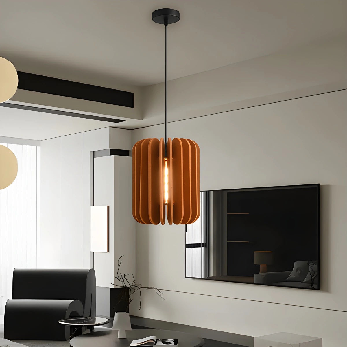 Antizer Pumpkin Slice Acoustic Pendant Light