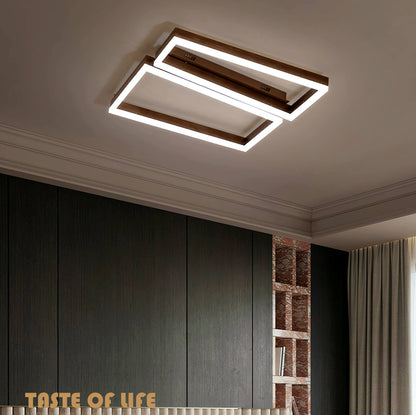 Antizer Modern Square Ceiling Lamp for Bedroom