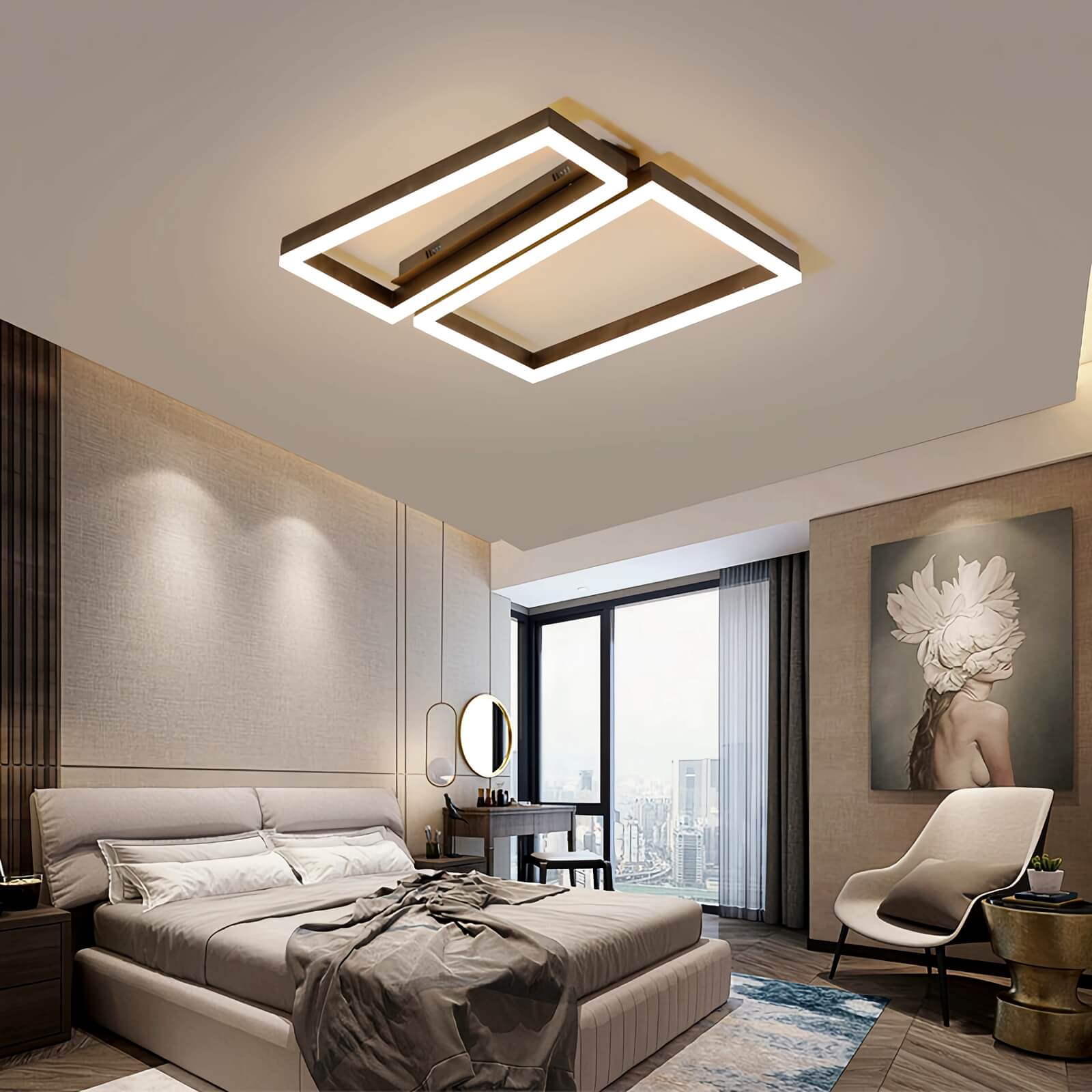 Square Ceiling Lamp