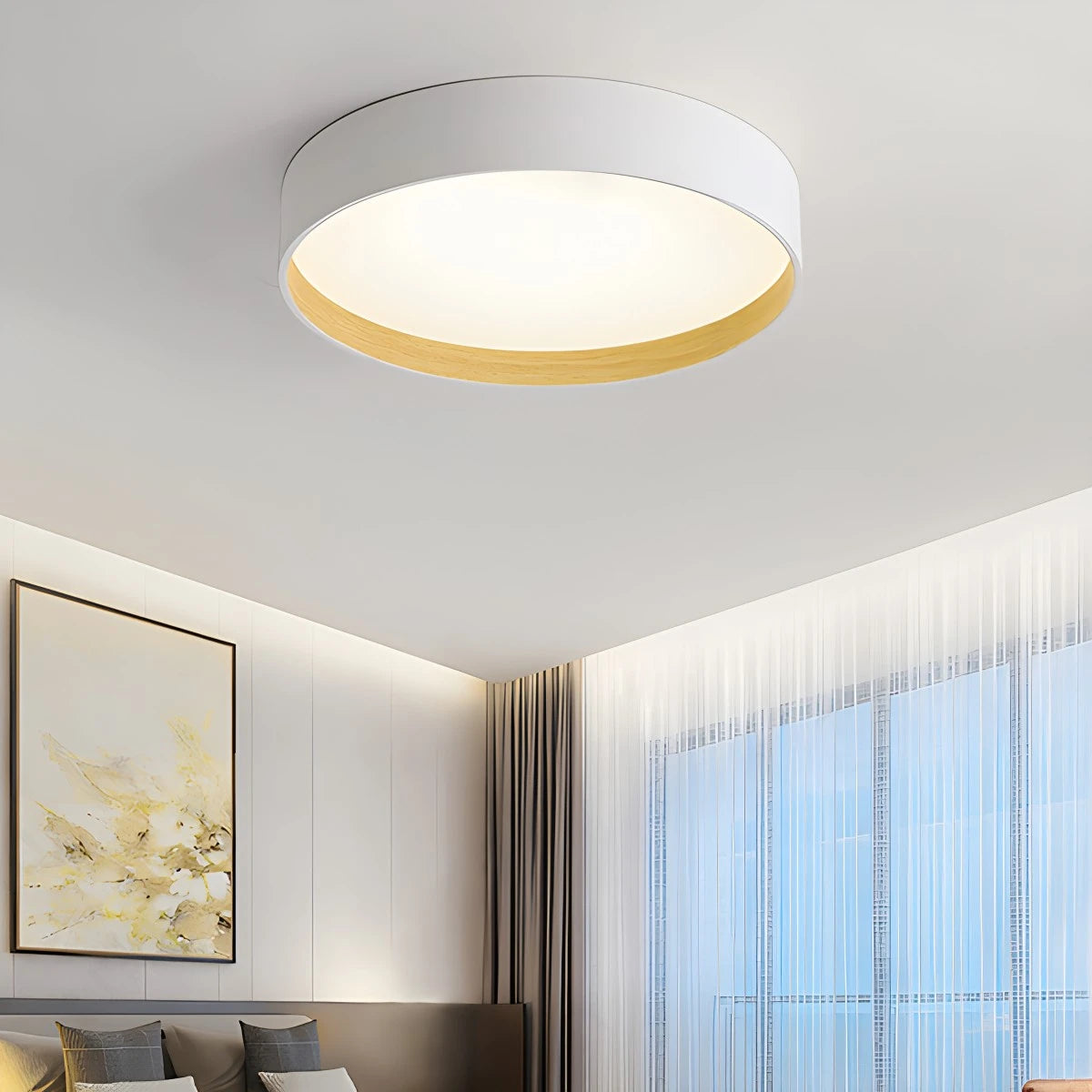 Antizer Quinn Modern Round Ceiling Light