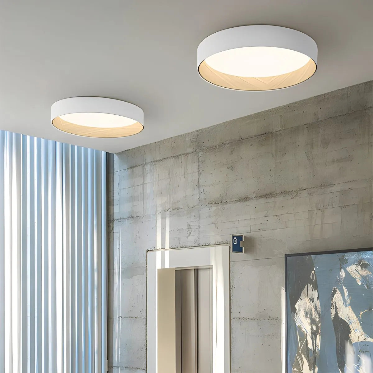 Antizer Quinn Modern Round Ceiling Light