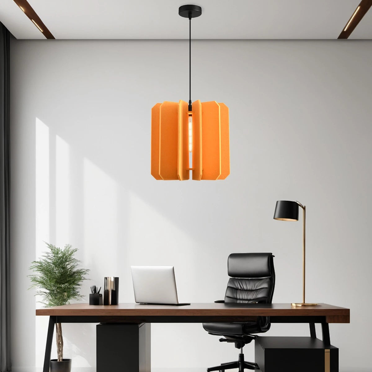 Antizer Rectangular Piece Acoustic Pendant Light