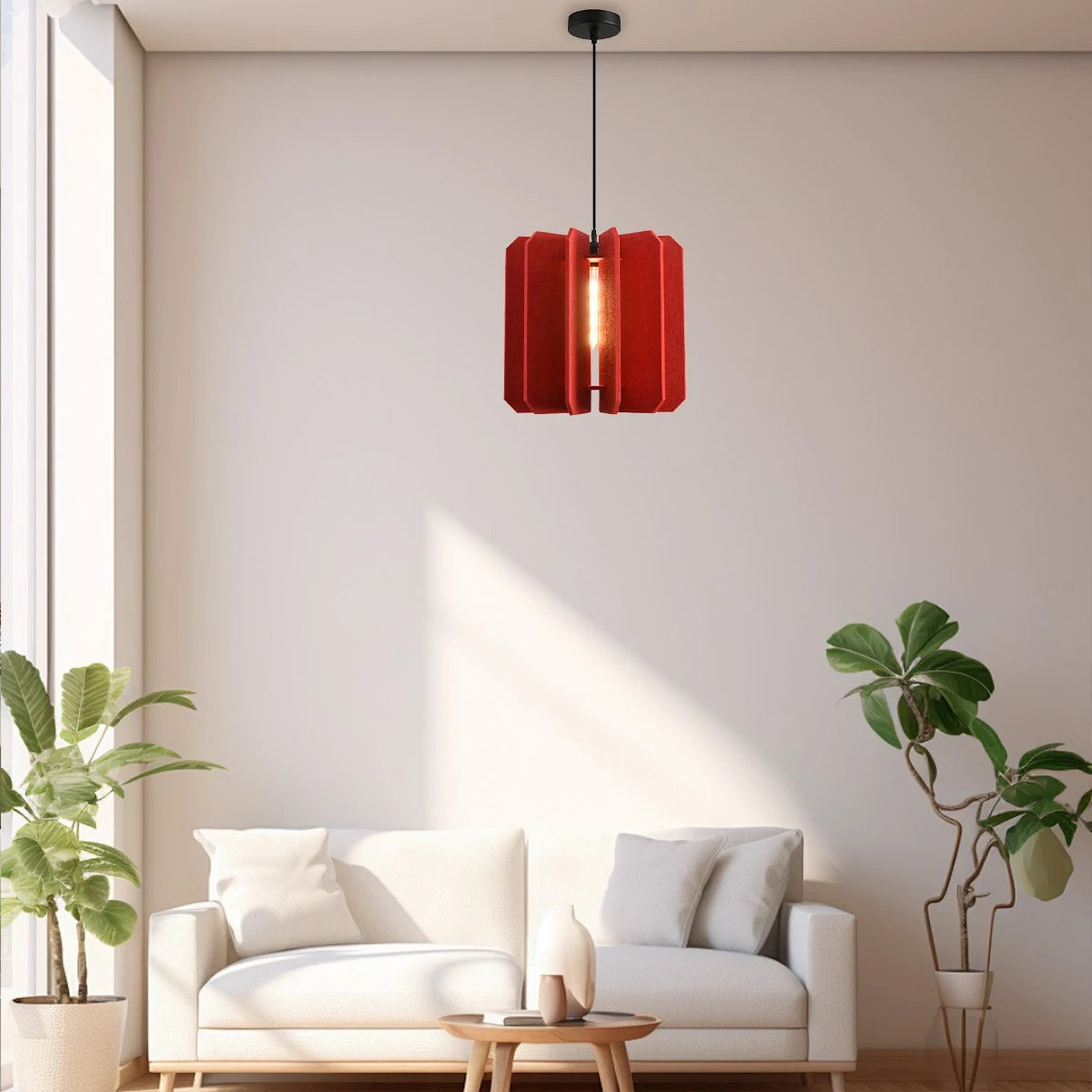 Antizer Rectangular Piece Acoustic Pendant Light