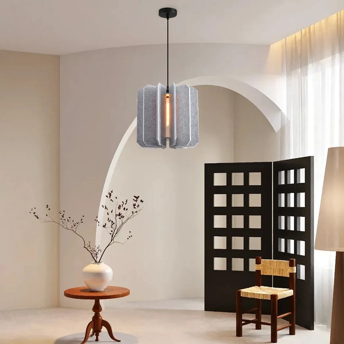 Antizer Rectangular Piece Acoustic Pendant Light