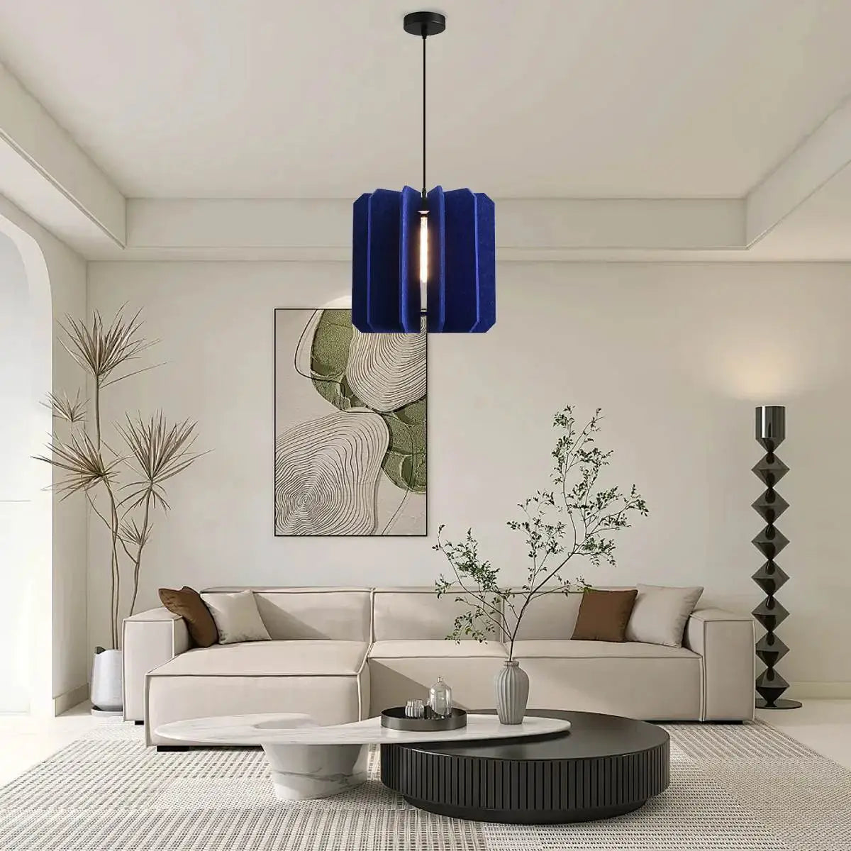 Antizer Rectangular Piece Acoustic Pendant Light