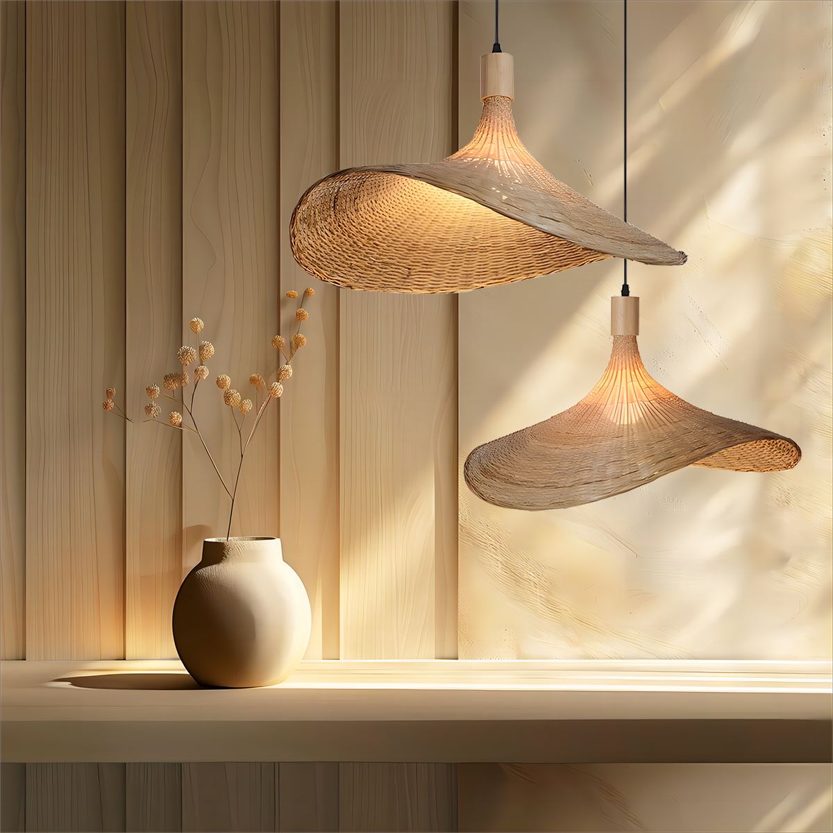 Ren Bamboo Pendant Lamp