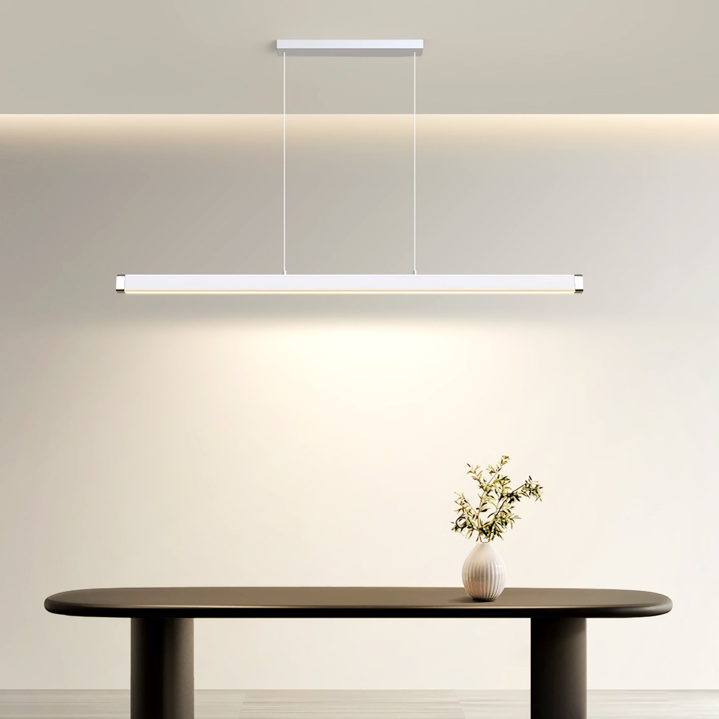 Antizer Roman Column Linear Pendant Light for Kitchen