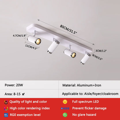 Antizer Roman Column Spotlight Track Wall Light