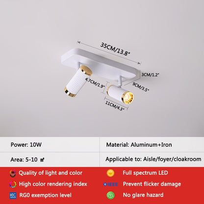 Antizer Roman Column Spotlight Track Wall Light