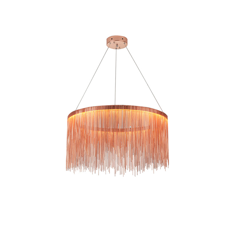 Tassel Chain Art Chandelier