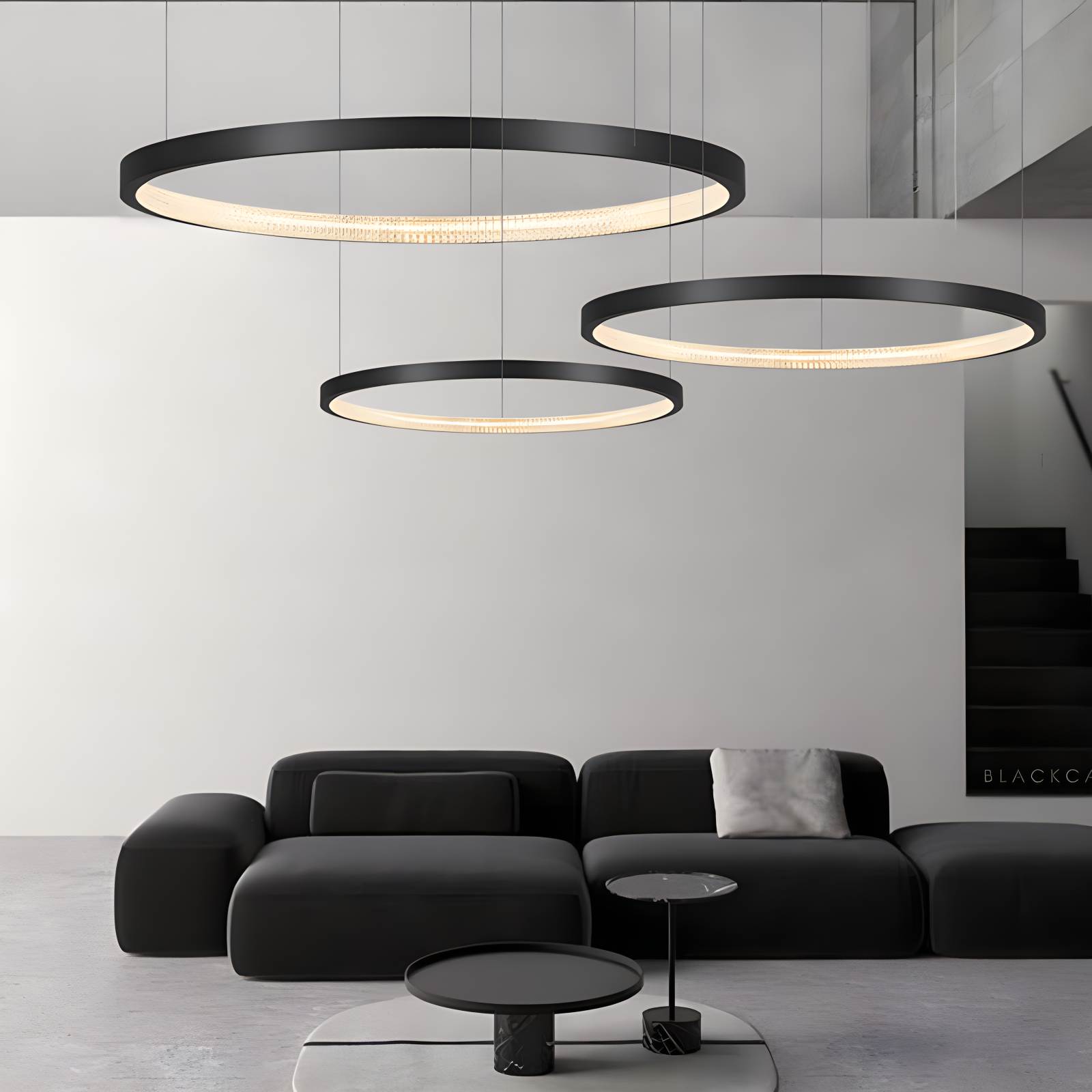 Nordic Simple Ring Ceiling Chandelier