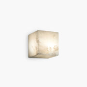 Antizer Simple Square Spanish Alabaster Wall Lamp for Living Room