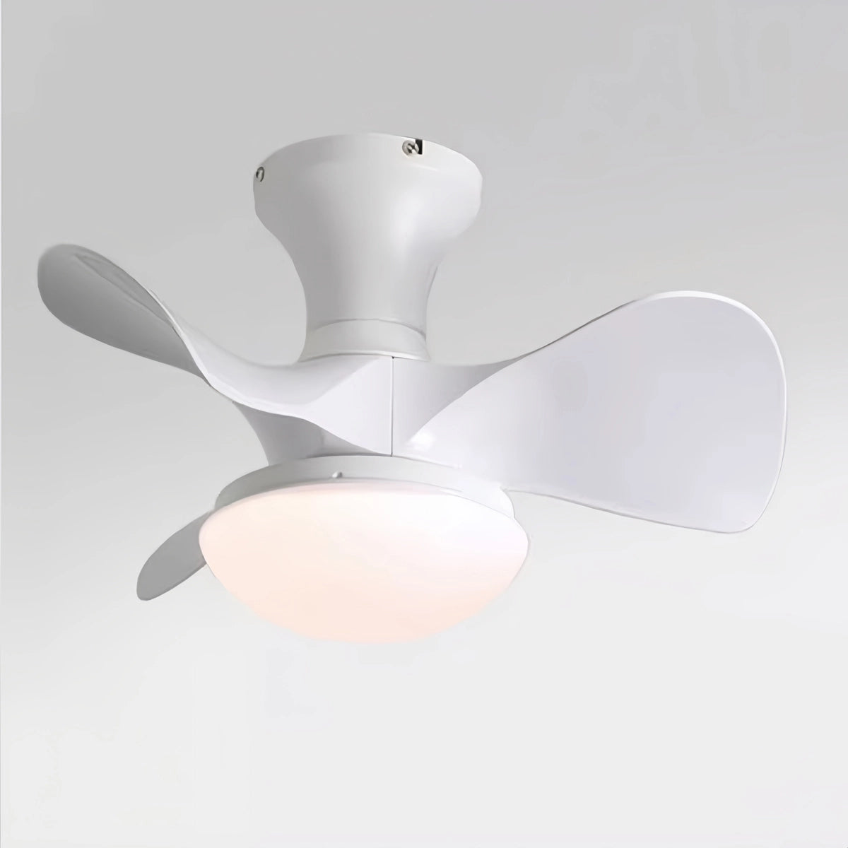 Antizer Small Propeller Ceiling Fan With Light