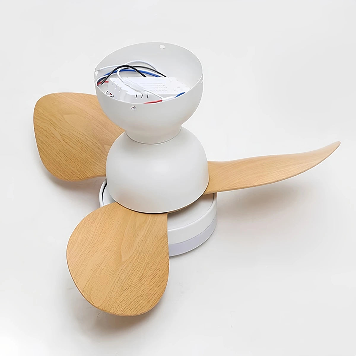 Antizer Small Propeller Ceiling Fan With Light