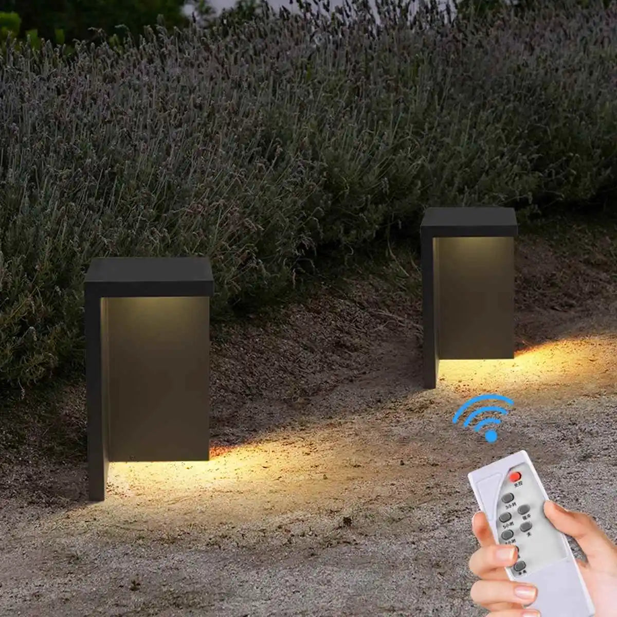 Antizer Solar Table and Stool Floor Lamp