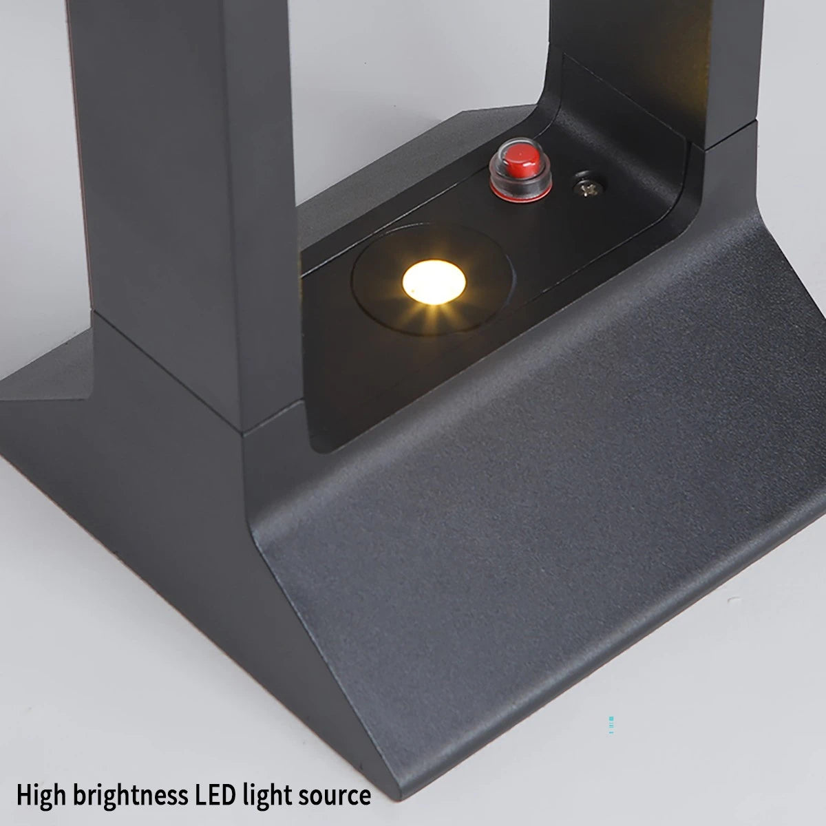 Antizer Solar Rectangular Outdoor Floor Lamp
