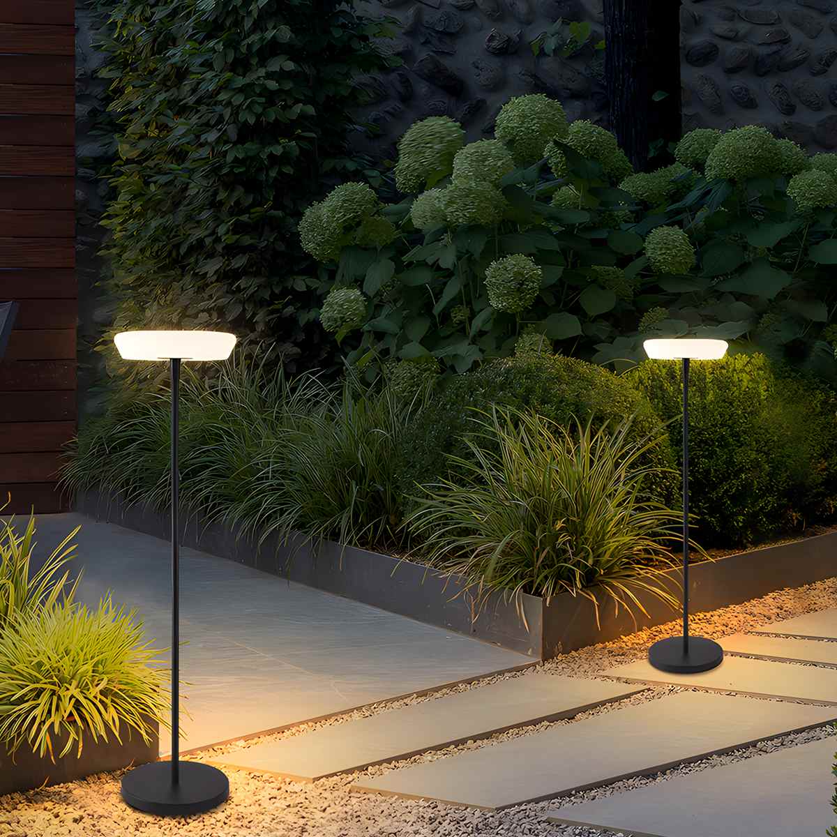 Outdoor Solar Floor Lamp