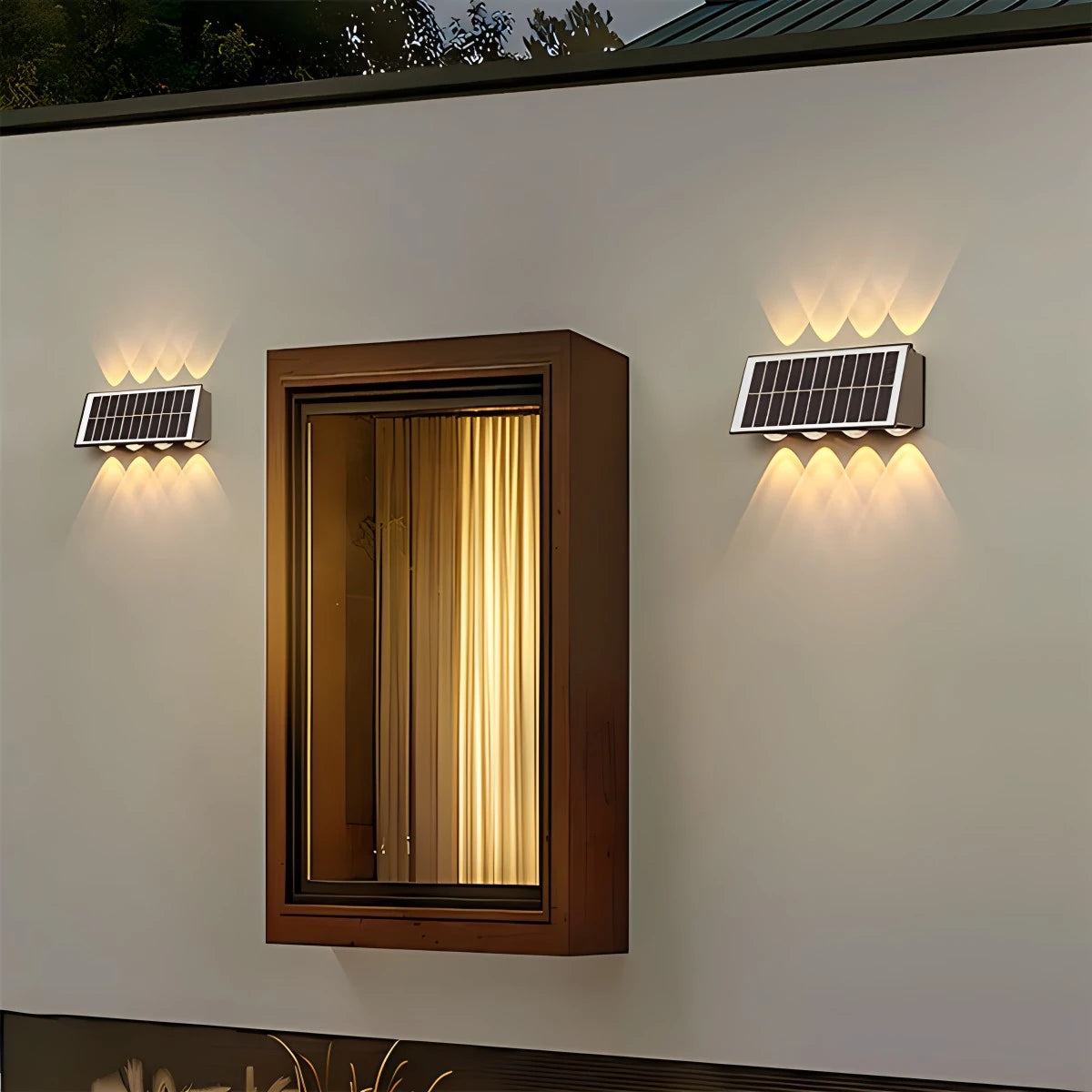 Solar Outdoor Waterproof Wall Lamp