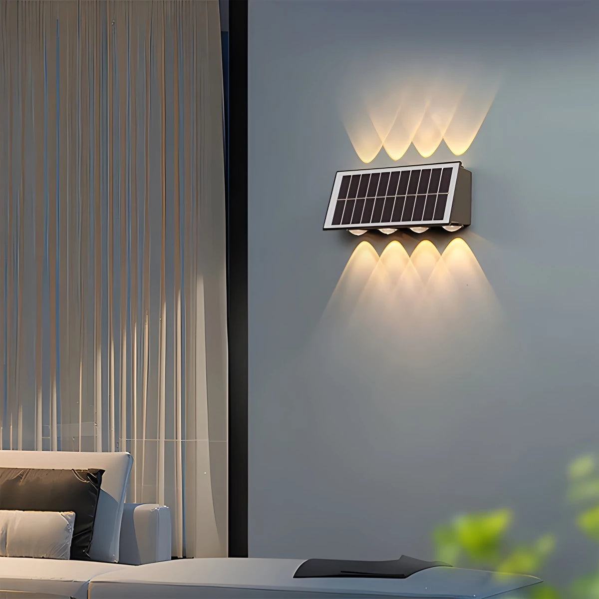 Solar Outdoor Waterproof Wall Lamp