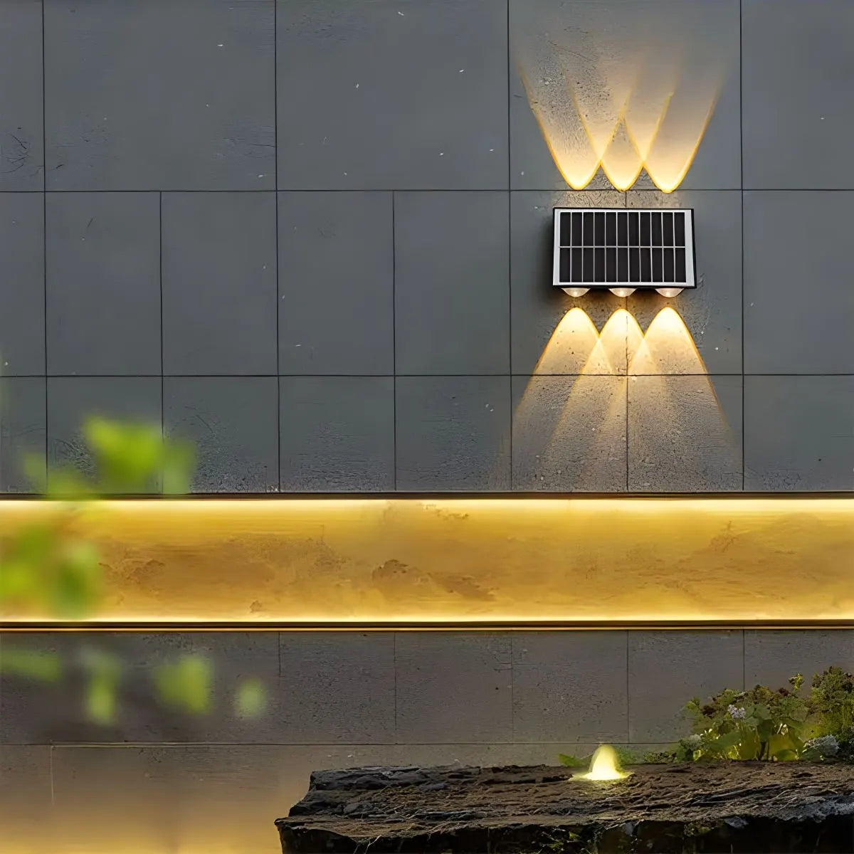 Solar Outdoor Waterproof Wall Lamp